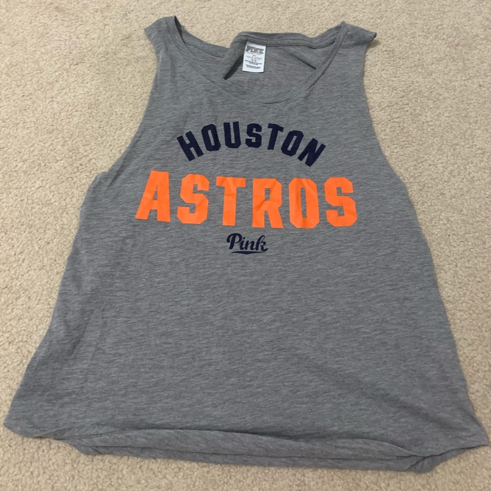 PINK Houston Astros tank